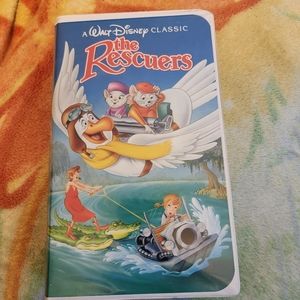 Disney Black Diamond The Rescuers VHS Very rare Excellent condition